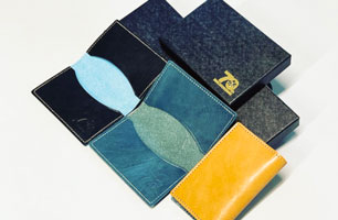 市制施行70周年記念カードケース