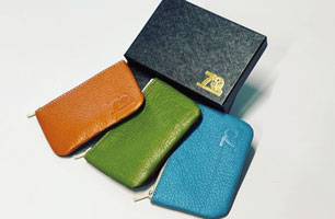 市制施行70周年記念ファスナーポーチ